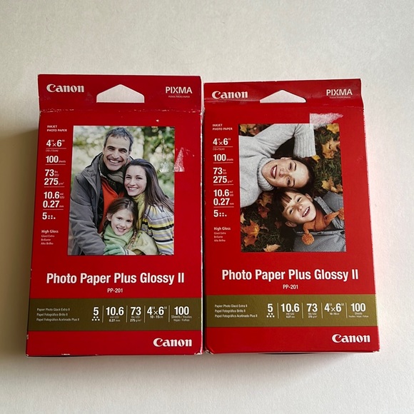 Canon Other Canon Pixma Printer Photo Paper Pluss Glossy Ii 4x6